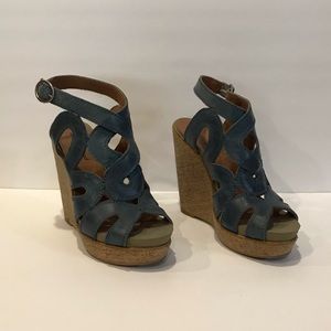 Lucky Brand platform wedges
